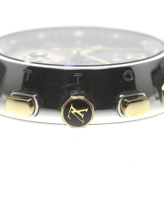 LOUIS VUITTON Tambour Chrono LV Cup Q1325 Date Quartz Boy\'s Watch_719649 main image 5